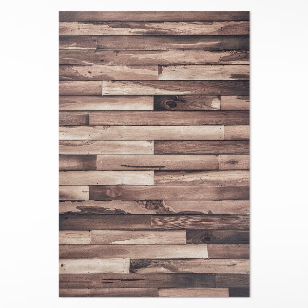 Pvc rug Natural wood parquet floorboards
