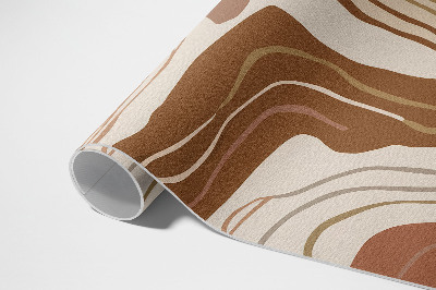 Pvc carpet Pastel boho lines and spots