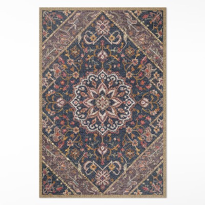 Vinyl floor rug Richly decorated ornament in Turkish style