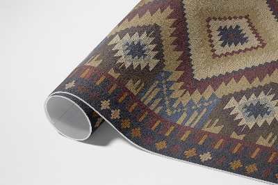 Pvc carpet Ancient Aztec patterns full of symmetry