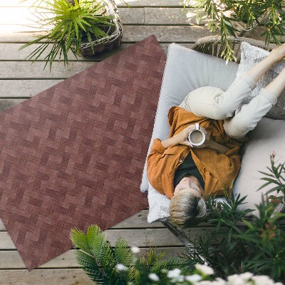 Vinyl carpet Trendy herringbone pattern woven parquet