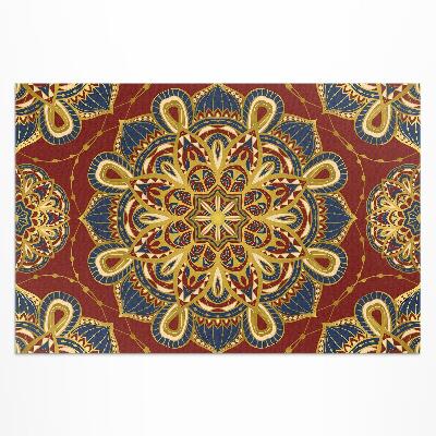 Vinyl carpet Richly decorated mandala oriental pattern