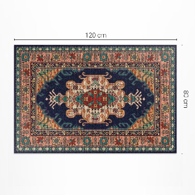 Vinyl carpet Oriental ornament in Persian style