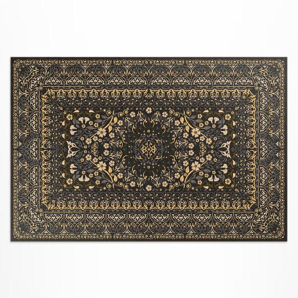 Vinyl carpet Ornamental pattern with plant decoration