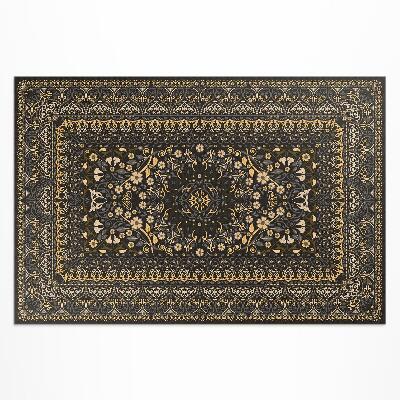 Vinyl carpet Ornamental pattern with plant decoration