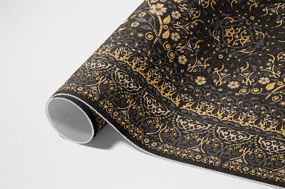 Vinyl carpet Ornamental pattern with plant decoration