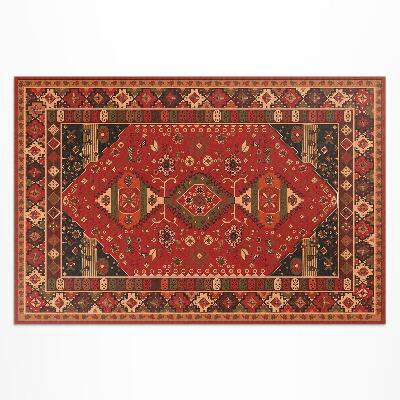Vinyl carpet Vintage floral motifs in antique style