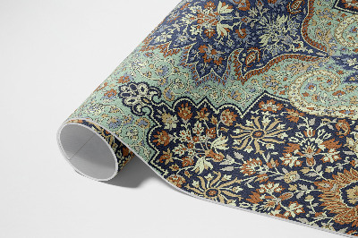 Vinyl carpet Beautiful Turkish ornament with floral details