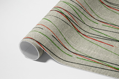 Vinyl carpet Japanese wood engraving imitation fabric