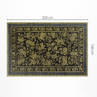 Vinyl carpet Sir Matthew Digby Wyatt botanical pattern