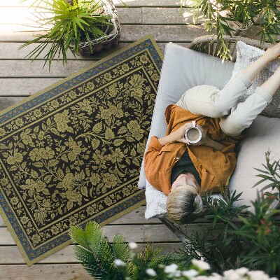 Vinyl carpet Sir Matthew Digby Wyatt botanical pattern