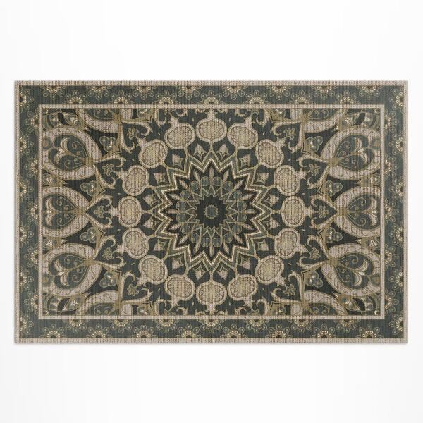 Vinyl carpet Decorative mandala