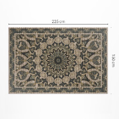 Vinyl carpet Decorative mandala