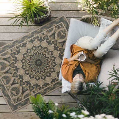 Vinyl carpet Decorative mandala