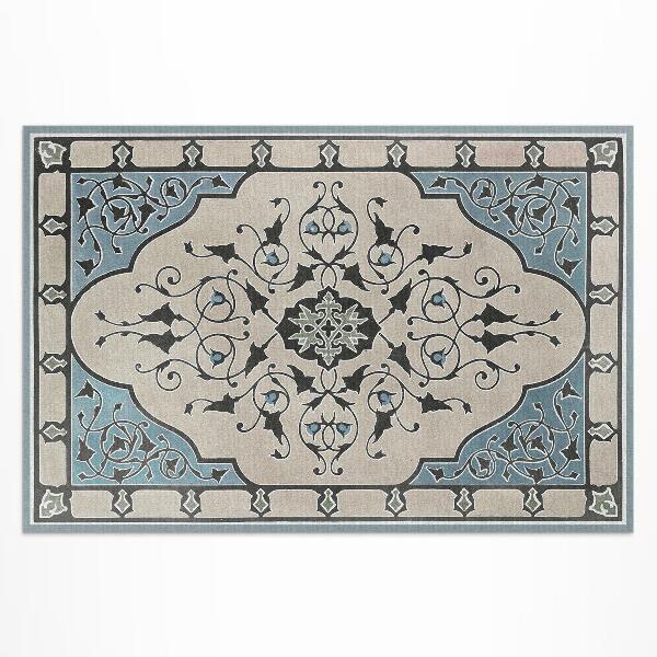 Vinyl carpet Sir Matthew Digby Wyatt delicate pattern