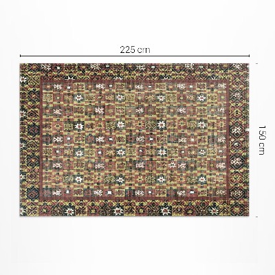 Vinyl carpet Vintage colorful ethno vintage mosaic