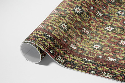 Vinyl carpet Vintage colorful ethno vintage mosaic