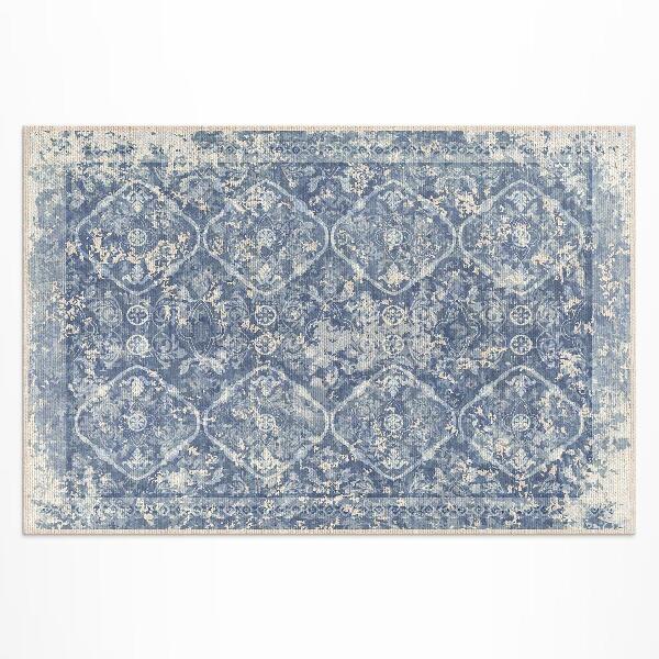 Vinyl carpet Stylish ornament worn vintage pattern