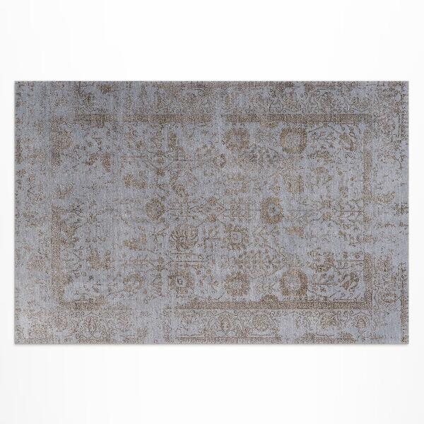 Vinyl carpet Decorative pattern worn vintage ornament
