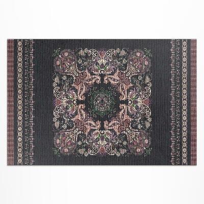 Vinyl carpet Elegant ornamental floral pattern