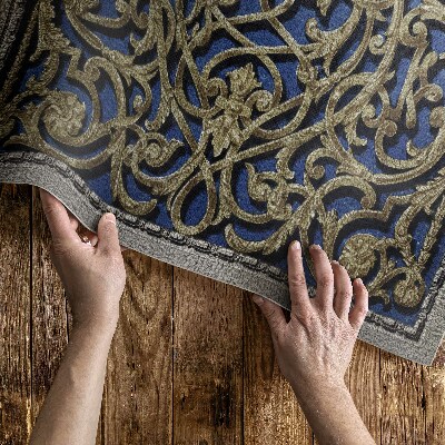 Vinyl carpet Sir Matthew Digby Wyatt arabesque ornament