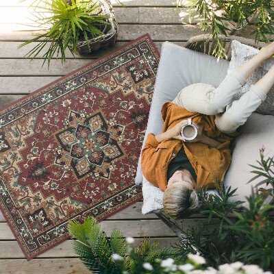 Vinyl carpet Classic Turkish pattern imitation fabric