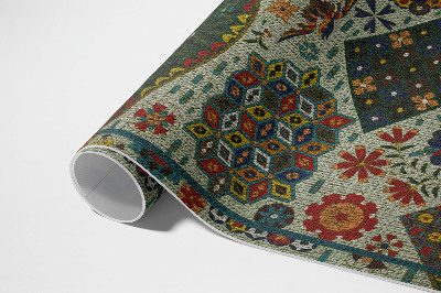 Vinyl carpet Japanese pattern by Albert Racinet