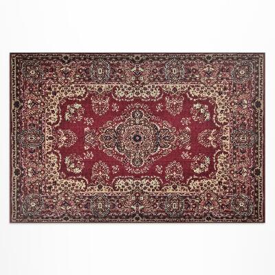 Vinyl carpet Old style ornamental pattern details