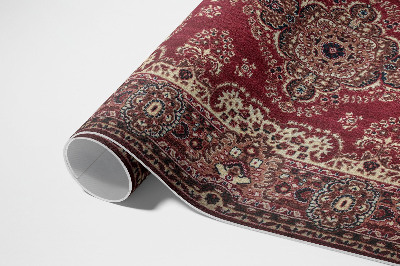 Vinyl carpet Old style ornamental pattern details