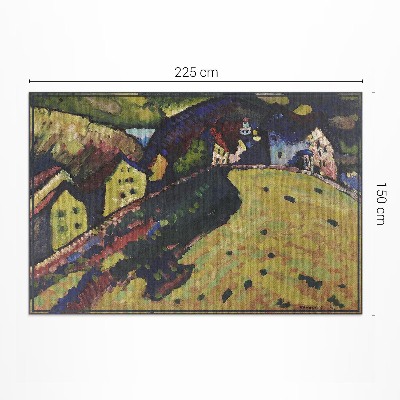 Vinyl carpet Houses in Murnau - Wassily Kandinsky