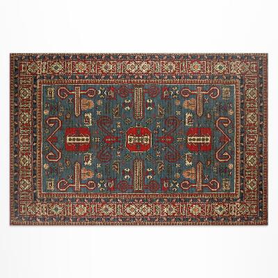 Vinyl carpet Middle Eastern oriental pattern