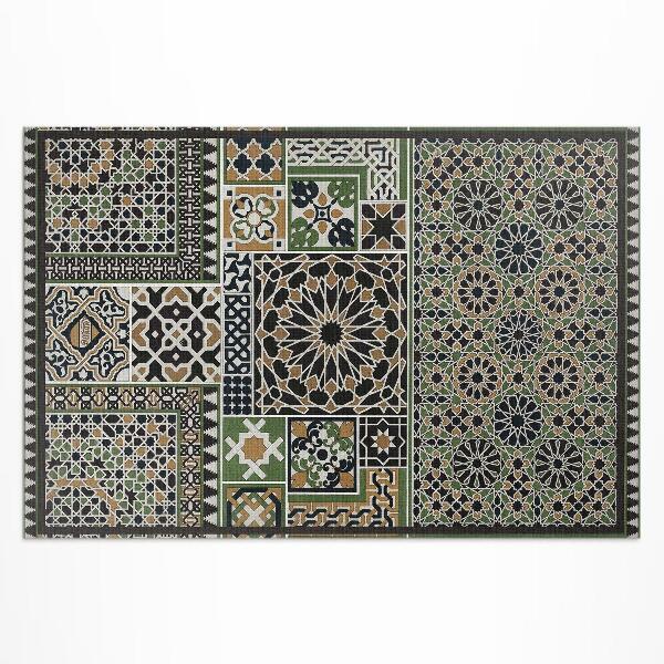 Vinyl carpet Moresque by Albert Racinet