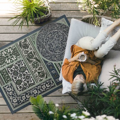 Vinyl carpet Albert Racinet ornamental design