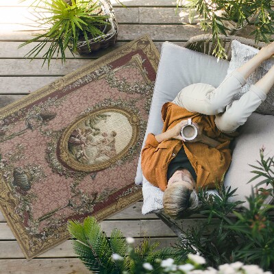 Vinyl carpet Polychrome Albert Racinet