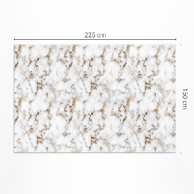 Vinyl carpet Shiny trendy stone marble