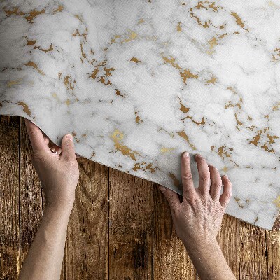 Vinyl carpet Shiny trendy stone marble