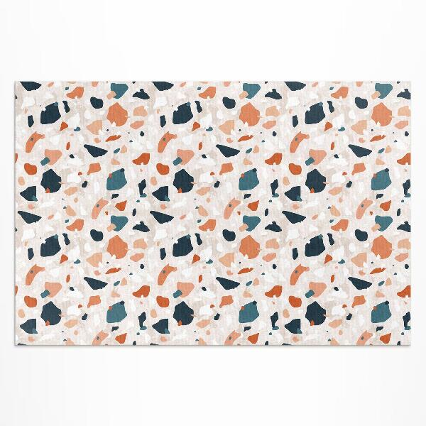 Vinyl carpet Decorative pastel sandstone in boho style