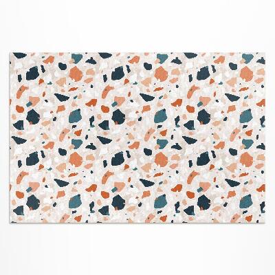 Vinyl carpet Decorative pastel sandstone in boho style