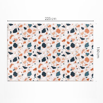 Vinyl carpet Decorative pastel sandstone in boho style