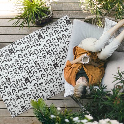 Vinyl carpet Indian feather and arrow boho design