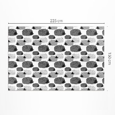 Vinyl carpet Regular painted sheep pattern