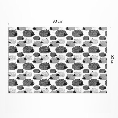 Vinyl carpet Regular painted sheep pattern