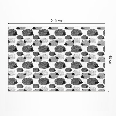 Vinyl carpet Regular painted sheep pattern