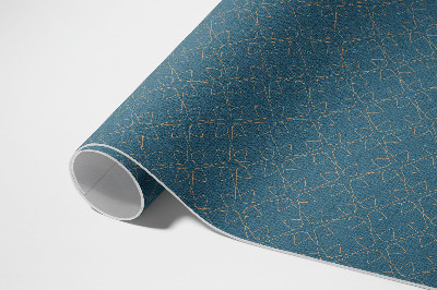 Vinyl carpet Regular pattern of delicate ornament