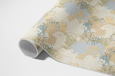 Vinyl carpet Delicately painted abstract spots