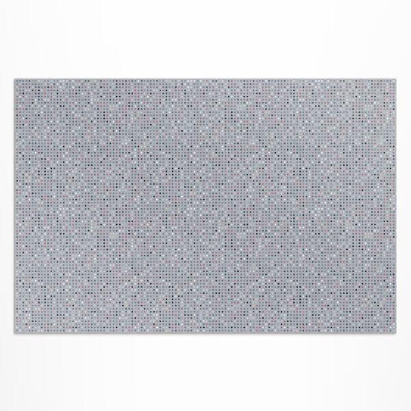 Vinyl carpet Colorful dots retro details