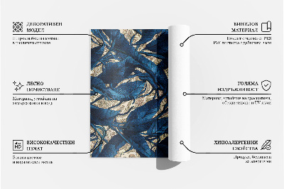 Vinyl carpet Pattern inspired by marine flora and fauna