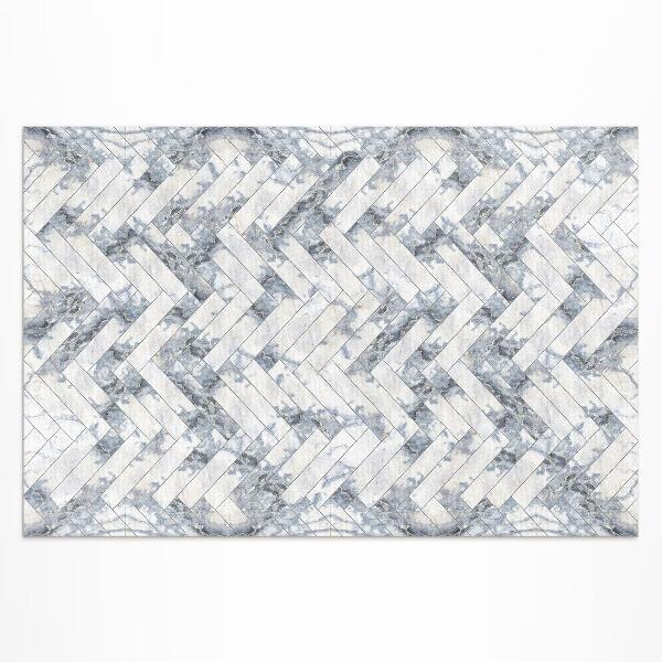 Vinyl carpet Light herringbone stone flooring
