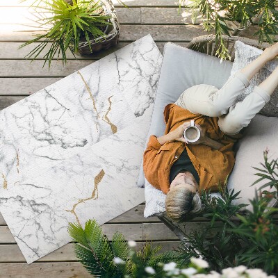 Vinyl carpet Elegant marble stone tiles with style