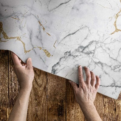 Vinyl carpet Elegant marble stone tiles with style